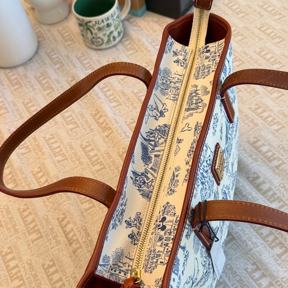 Disney Dooney and Bourke Toile Tote - Picture 6 of 11